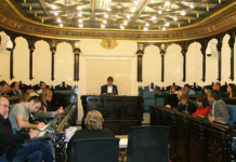 Pleno en el Ayuntamiento de Vitoria-Gasteiz
