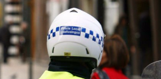 comercio casco Policía Local de Vitoria-Gasteiz