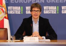 Barras y trucks para el Auditorio de Vitoria Gorka Urtaran alcalde Vitoria-Gasteiz
