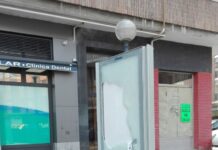 Marquesina rota desde hace 3 días marquesina rota vitoria