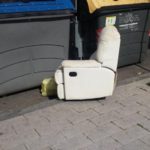 Basura en el Paseo de la Ilíada 4