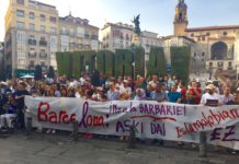 Concentración de musulmanes en la Virgen Blanca
