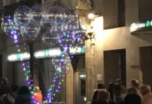 ¡Subidón, subidón! El precio de los globos con luz se dispara en horas