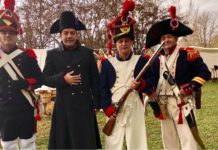 Angel Lamelas cambia el atuendo de Napoleón por soldado raso