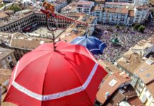Edurne y Celedón txiki entregan las fiestas de Vitoria a los más pequeños