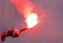 Nuevo recibimiento a un acusado de kale borroka en Alava fuego kale borroka