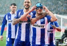 Se coloca una máscara tras el gol ¡Por una promesa!