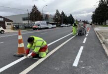Pavimento nuevo en zonas industriales de Vitoria