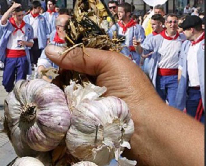 70 puestos de ajos en Vitoria