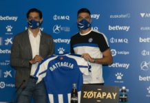 Battaglia: Era un anhelo personal jugar en un club como el Alavés