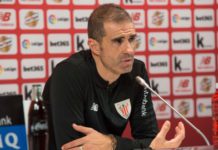 Garitano: El gol del Alavés viene de una «falta innecesaria»
