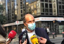 El edificio fantasma del centro de Vitoria cumple 5 años vacío