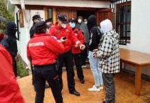 5 sanciones a cada fiestero del convento y denuncia por destrozos