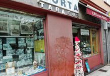 ¡Escaparate único en Vitoria! De cabezas cortadas, robos y gilipollas