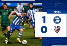Importantísima victoria del Deportivo Alavés