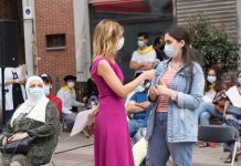 Sara Alsalqueni llegó de Siria a Vitoria: «Aquí hay más futuro» Sara Alsalqueni siria vitoria