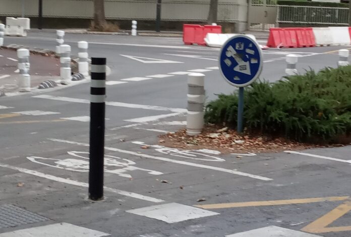 Vitoria, la ciudad de los bolardos