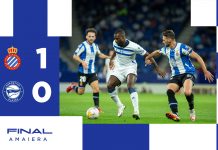El Espanyol sella su primer triunfo y el Alavés sigue sin puntuar