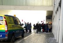 ¡Tensión en Bilbao! Atemorizan a pacientes de un hospital