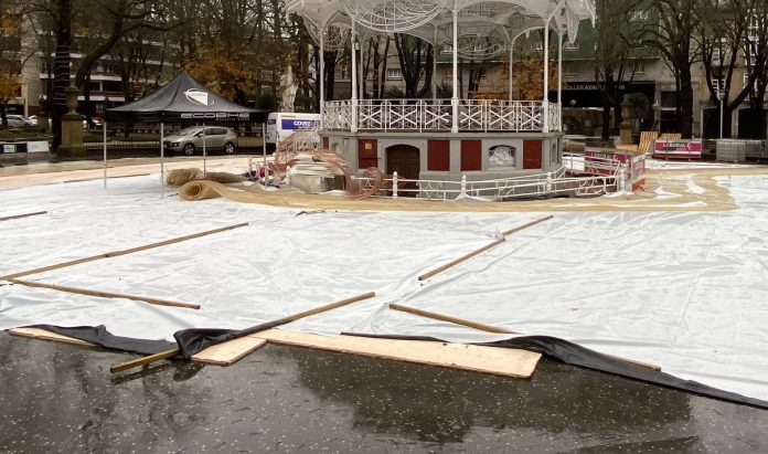 pista hielo vitoria Vecinos de Vitoria hasta el moño de la pista de hielo