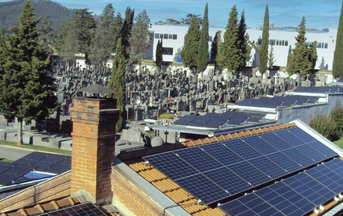 placas solares cementerio bilbao