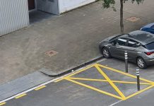 Vitoria quitará aparcamientos en las salidas de garajes