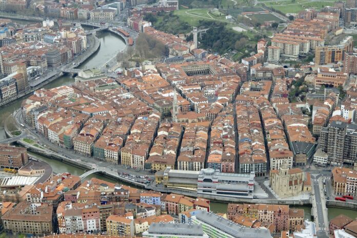 Caminos escolares en Bilbao para seguridad de niños