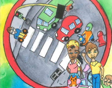 Dibujos Animados De La Educación En Seguridad Vial PNG  Dibujos Animados  Pequeño Fresco Ilustración Vectorial PNG y Vector para Descargar Gratis   Pngtree