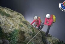 Rescate a un montañero