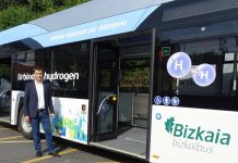 Bizkaia prueba autobuses de hidrógeno