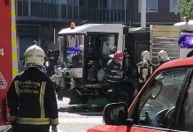 Volcó su barredora: Muere el trabajador herido la semana pasada Atropello Vitoria: Una barredora manda al hospital al trabajador