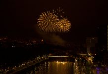 ¿Se podrían suspender los fuegos artificiales de Bilbao?