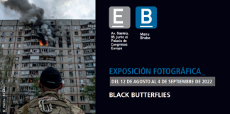 Exposición fotográfica Black Butterflies en Vitoria