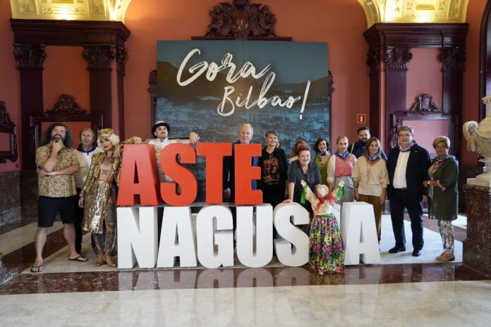 La recepción institucional de Aste Nagusia en Bilbao