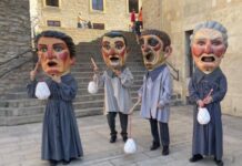 Agresiones a cabezudos en Vitoria Agresiones a cabezudos en Vitoria