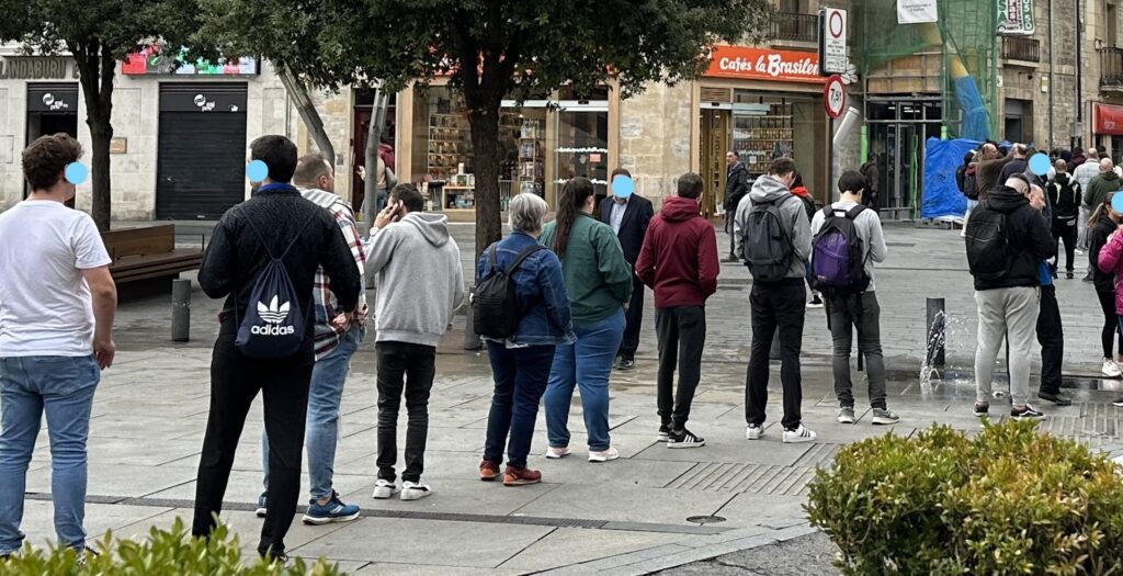Subir a autobuses de Vitoria se eterniza ¡Motivo!