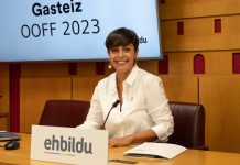 Rocío Vitero, fuerte opción a primera alcaldesa de Vitoria (encuesta)