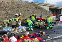Un muerto y tres heridos en una colisión en Álava