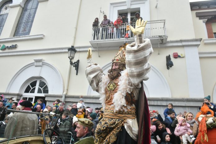 Ya están en Vitoria los Reyes Magos (fotos)