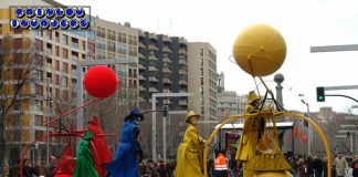 "Rainbow Invaders" para el Carnaval de Vitoria