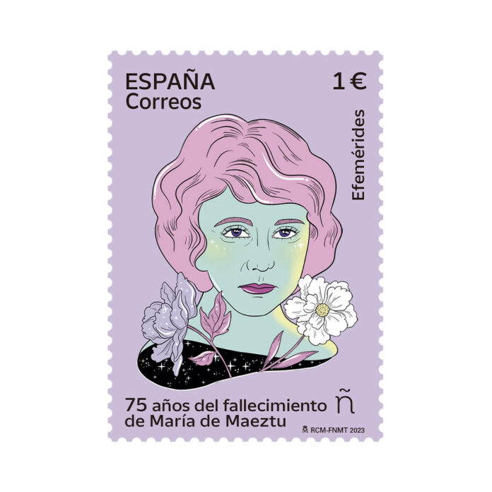 Correos dedica un sello a la vitoriana María de Maeztu