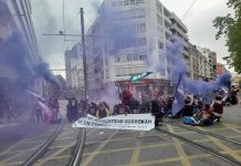 Cortan el tranvía en Vitoria tras fracasar en la jornada de huelga