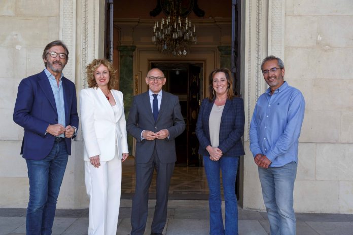 Primera foto de los 5 candidatos a la Diputación alavesa