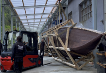 El pastelero de Vitoria idea un barco: 2.500 kilos de chocolate El pastelero de Vitoria idea un barco de 2.500 kilos de chocolate