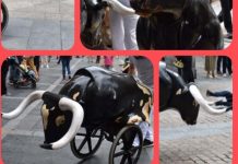 Álava: Sustituyen el encierro txiki por toros de agua