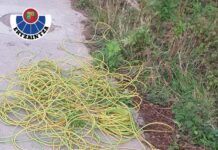 Roba cables en Lakua-Arriaga ´a sacos´ Roba cables en Lakua-Arriaga ´a sacos´