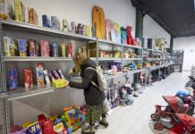 Reutilizagune despliega en Santa Bárbara su mercado de otoño