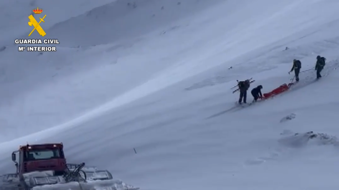 rescate-vecino-vitoria-avalancha-nortexpres ¡Está Grave! Rescatan al vecino de Vitoria tras una avalancha con ventisca