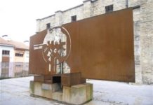 Comienza la restauración ‘Un canto a la libertad’ en Vitoria
