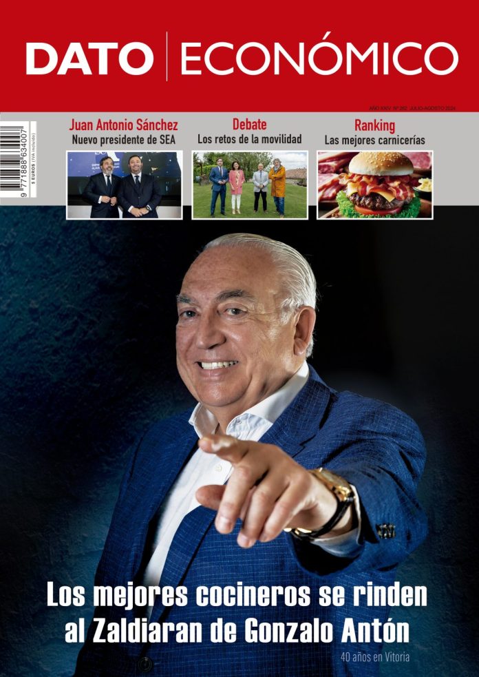 Gonzalo Antón protagoniza la portada de Dato Económico